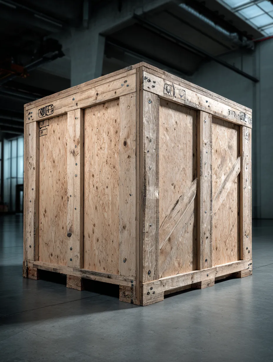 Caja Reforzada de madera