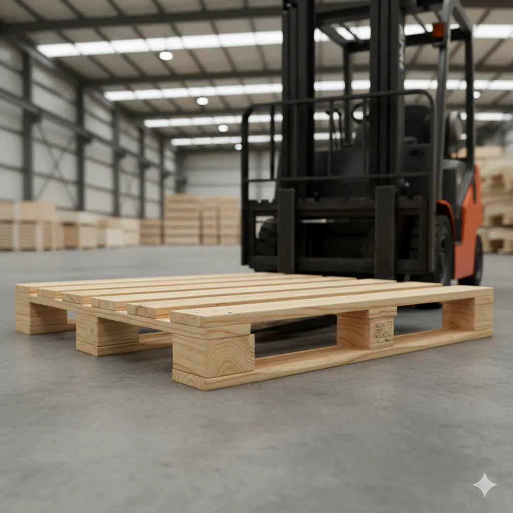 Tarima de Barrote con cargadores